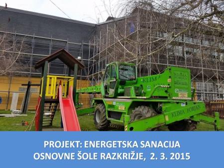 Trije veliki projekti so v polnem teku 61